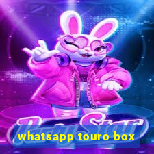 whatsapp touro box